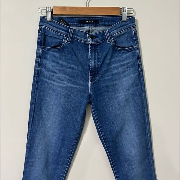 J Brand High Rise Skinny Jeans Raw Hem - Picture 2 of 9